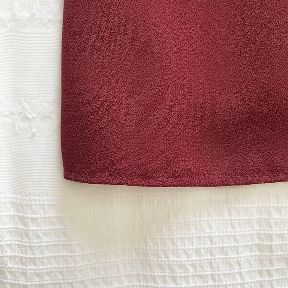 ALEX HANSON BRIDAL BURGUNDY FORMAL EVENING DRESS - 10 - Picture 7 of 8